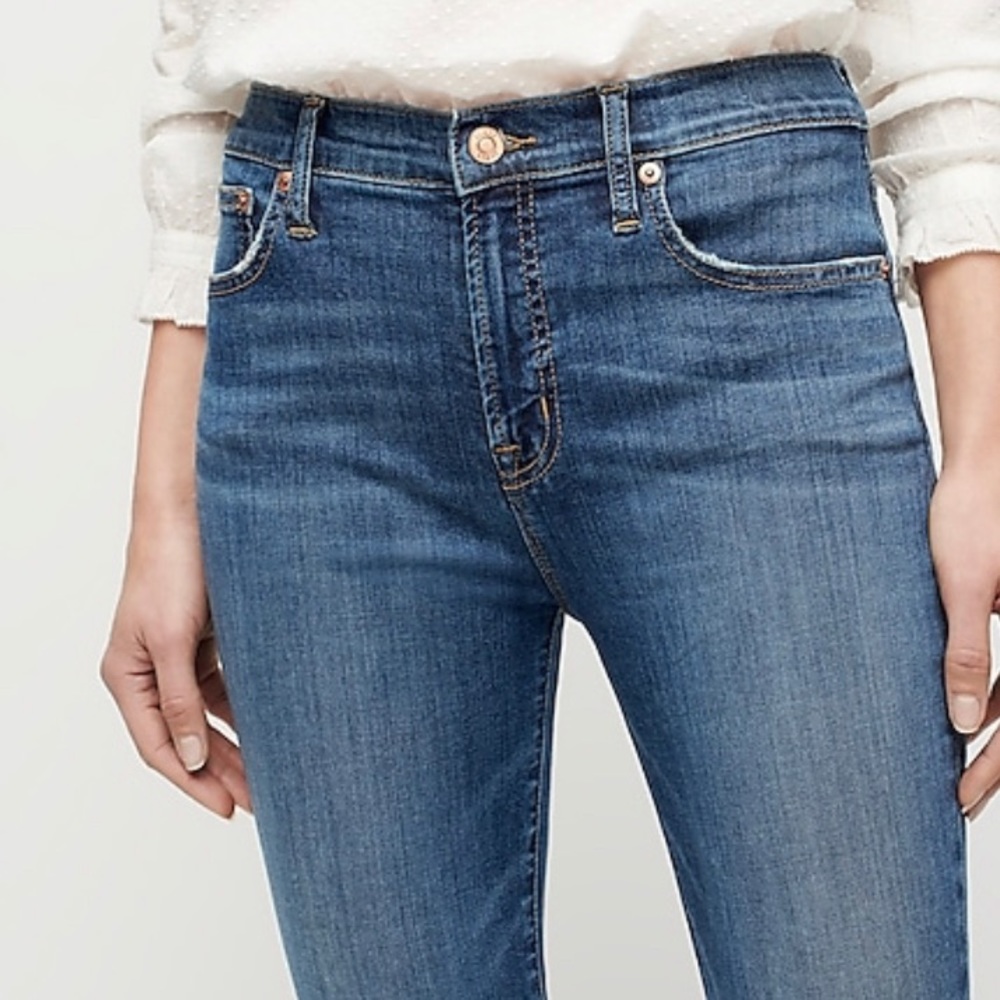 4/$20! J Crew stretch skinny jeans mid wash 26/30